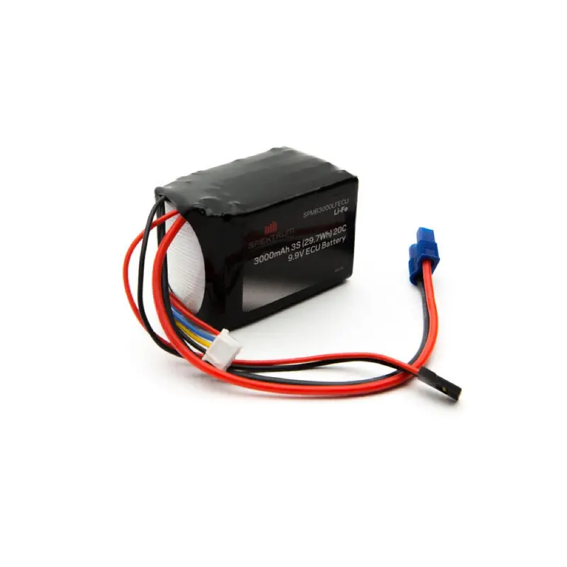 Spektrum Spmb3000lfecu 3000Mah 3S 9.9V Life Ecu Battery 1