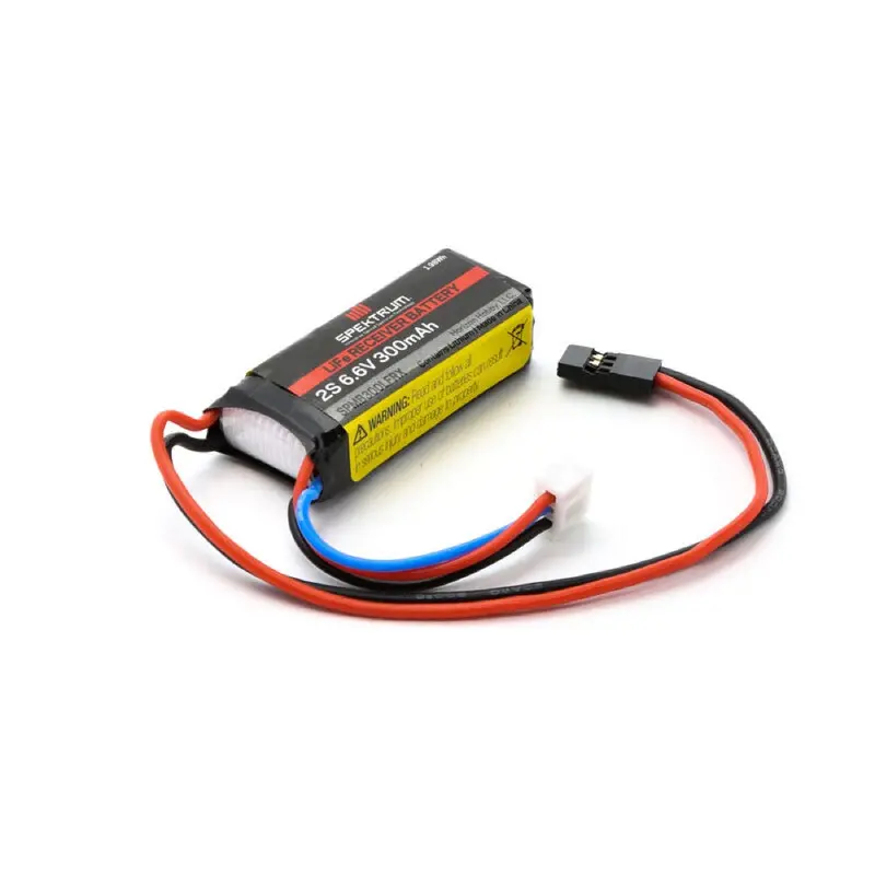 Spektrum Spmb300lfrx 300Mah 2S 6.6V Life Receiver Battery 1