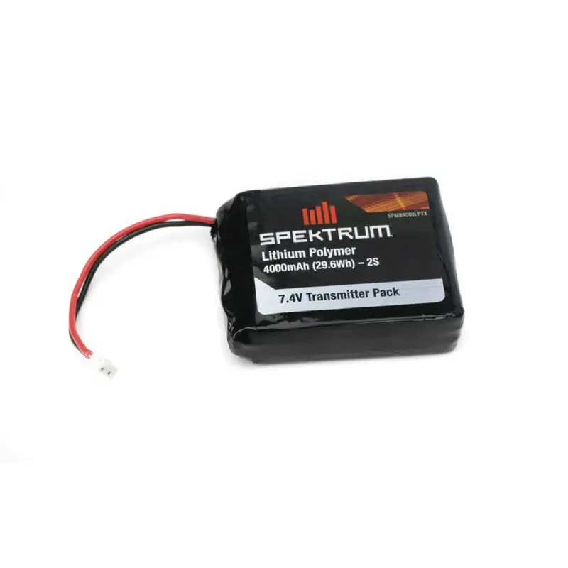 Spektrum Spmb4000lptx 4000Mah 2S 7.4V Lipo Transmitter Battery Suit Dx8 Dx9 1