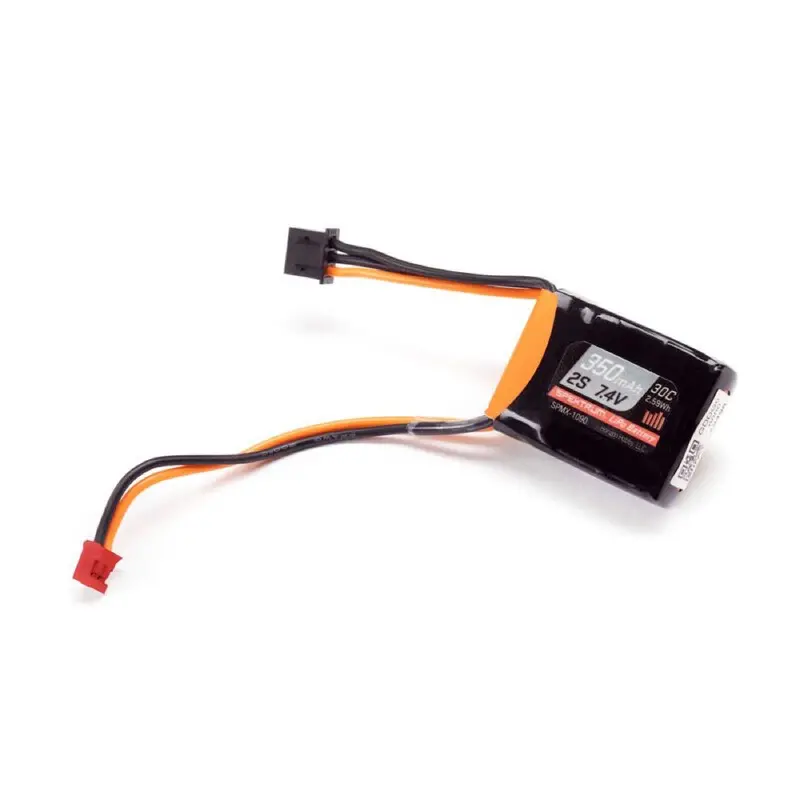 Spektrum Spmx-1090 350Mah 2S 7.4V 30C Lipo Battery With Ph2.0 1