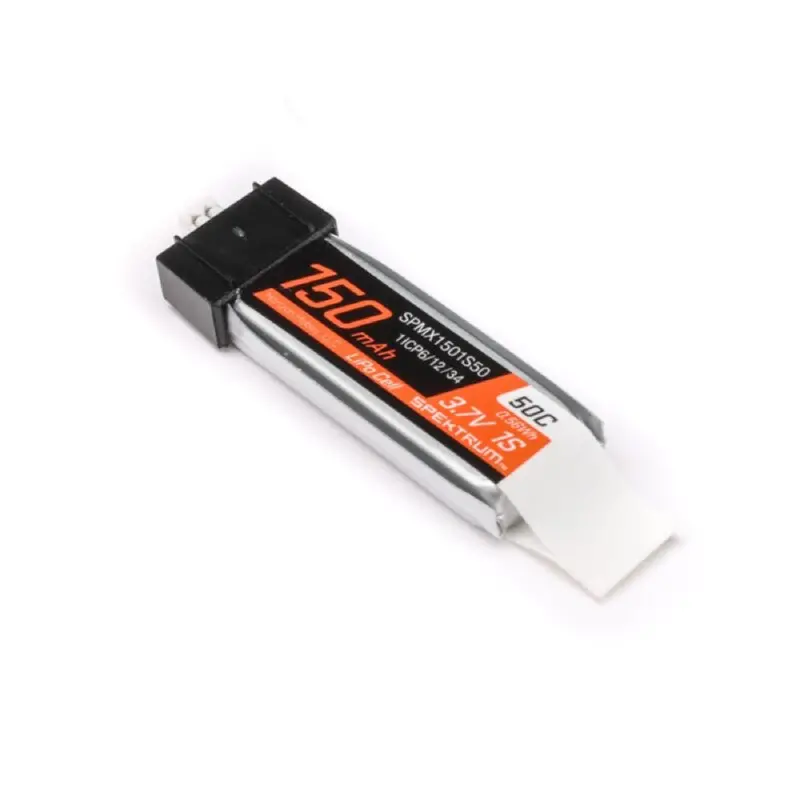 Spektrum Spmx1501s50 150Mah 1S 3.7V 50C Lipo Batter With Jst Ph1.25 Connector 1