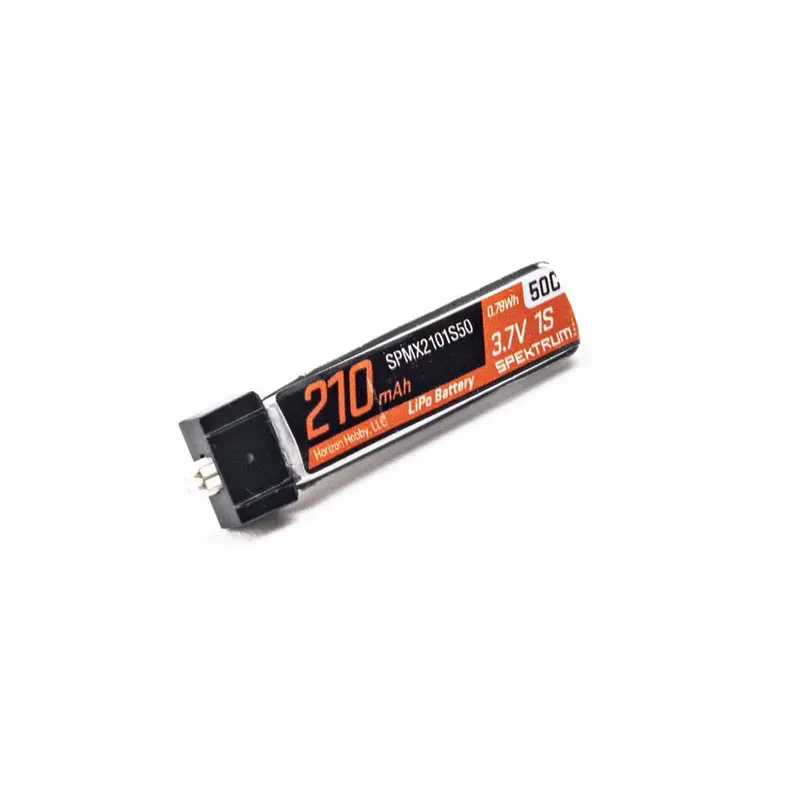 Spektrum Spmx2101s50 210Mah 1S 3.7V 50C Lipo With Jst Ph 1.25Mm Connector 1