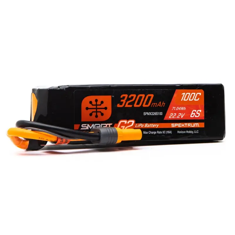 Spektrum Spmx33007c3 3300Mah 8.4V Smart Nimh Battery With Ic3 Connector 1