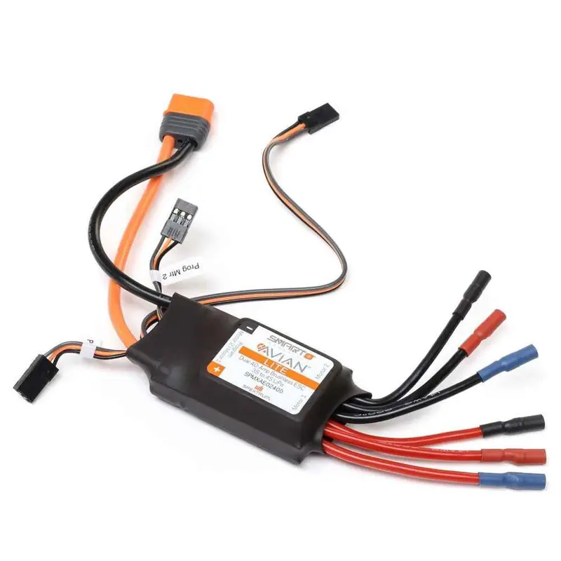 Spektrum Spmxae0240d Avian 40A 3-4S Dual Smart Lite Brushless Esc 1
