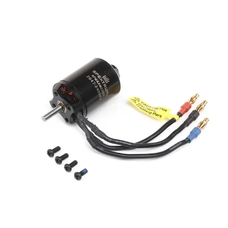 Spektrum Spmxam2200 2847 2400Kv 6 Pole Brushless Outrunner Motor 1