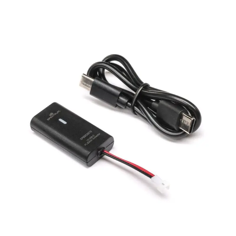 Spektrum Spmxc0010 1S Ph1.25 2-Pin Usb-C 500Mah Charger 1