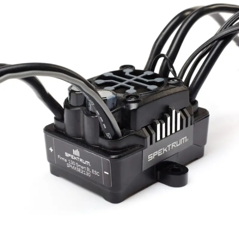 Spektrum Spmxse2130 Firma 130A Black Edition 2-4S Brushless Smart Esc 1