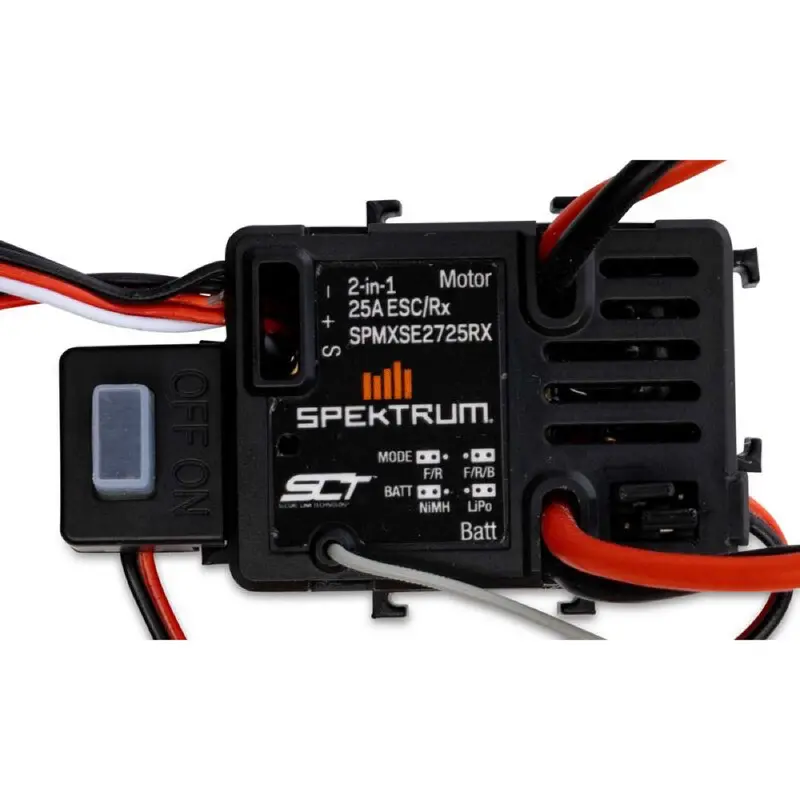 Spektrum Spmxse2725rx 25A Esc And Slt Rx With Ic2 Connector Suit 1/18 Rock Crawler 1