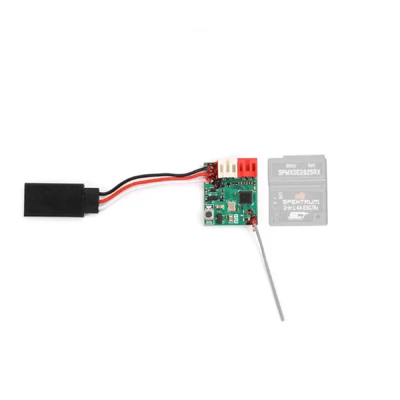 Spektrum Spmxse2825rx 2-In-1 10A Slt Receiver With Brushed Esc Micro-B 1