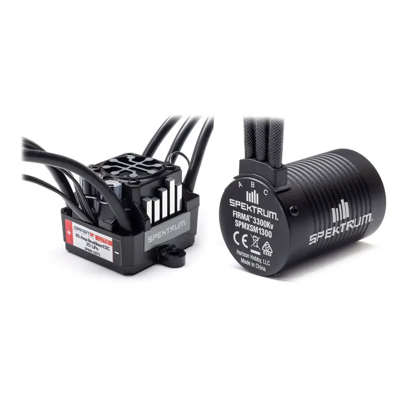 Spektrum Spmxsemc20 Spektrum Smart Lite 3300Kv Sensorless Fixed Timing Motor And Esc Combo 1