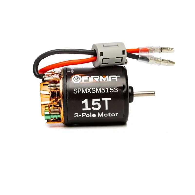 Spektrum Spmxsm5153 Firma 15T Rebuildable 3 Pole Brushed Motor 1
