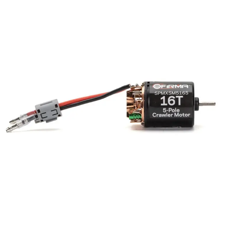 Spektrum Spmxsm5165 Firma 16T Rebuildable 5 Pole Brushed Crawler Motor 1