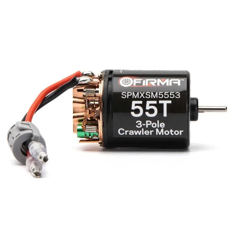 Spektrum Spmxsm5553 Firma 55T Rebuildable 3 Pole Brushed Crawler Motor 1