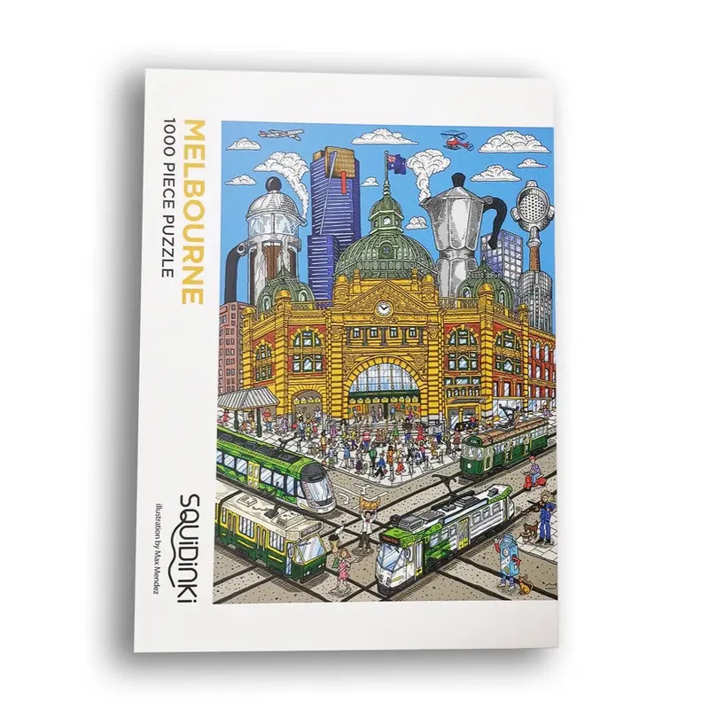 Squidinki 83008 Melbourne 1000Pc Jigsaw Puzzle 1