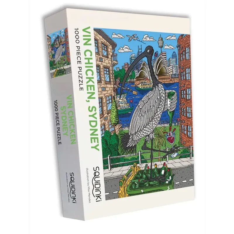 Squidinki 83010 Vin Chicken 1000Pc Jigsaw Puzzle 1