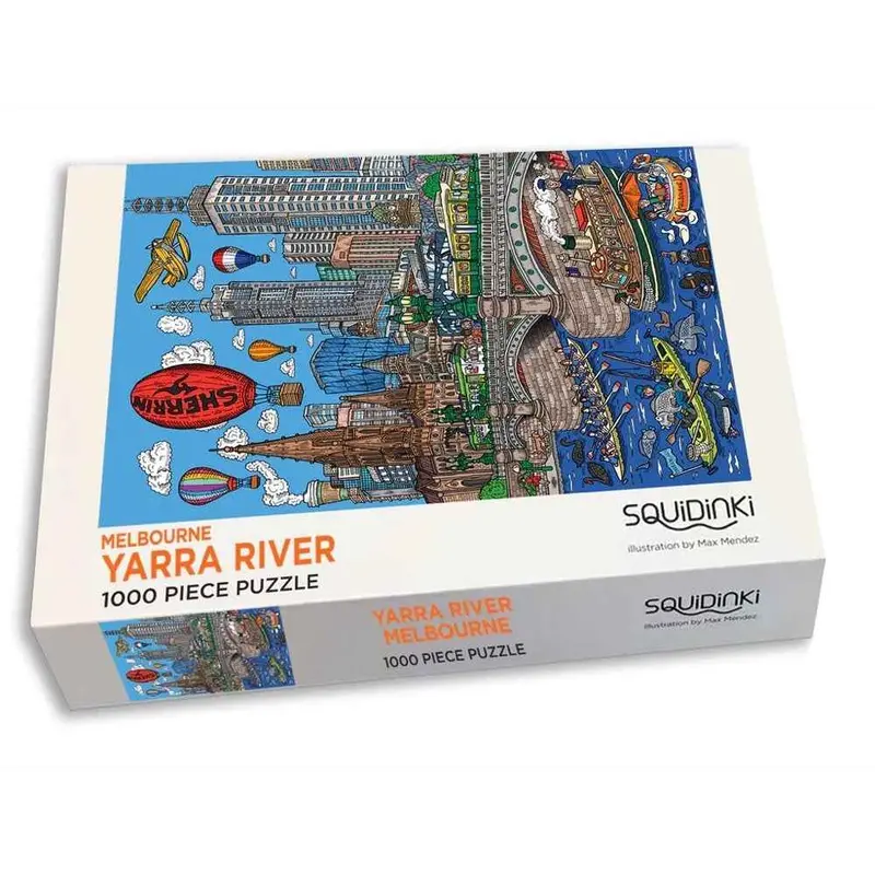 Squidinki 83019 Yarra River Melbourne 1000Pc Jigsaw Puzzle 1