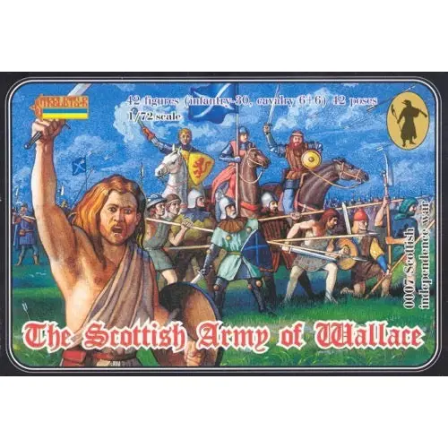 Strelets 007 1/72 Scottish Border Wars Scottish Army Of William Wallace 1