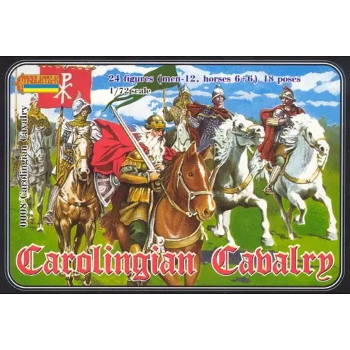 Strelets 008 1/72 Dark Ages Carolingian Cavalry (Re-Issue) 1