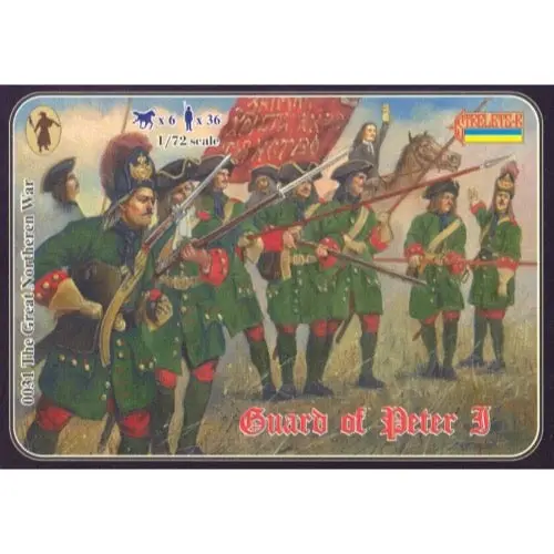 Strelets 031 1/72 Great Northern War Guard Of Peter I 1