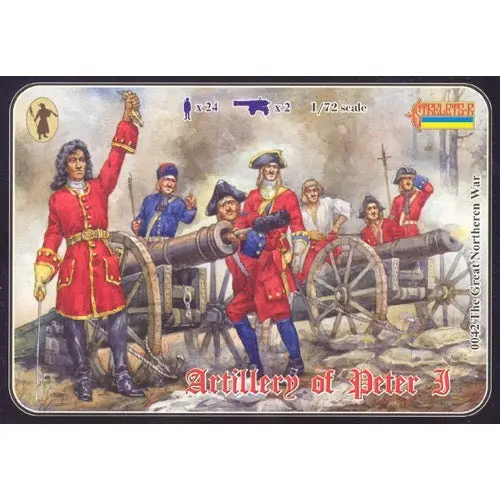 Strelets 042 1/72 Great Northern War Artillery Of Peter I (Re-Issue) 1