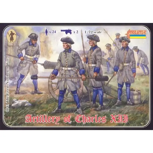 Strelets 043 1/72 Great Northern War Artillery Of Charles Xii (Re-Issue) 1