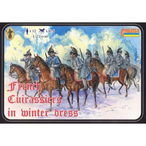 Strelets 089 1/72 Napoleonic French Cuirassiers In Winter Dress (Re-Issue) 1
