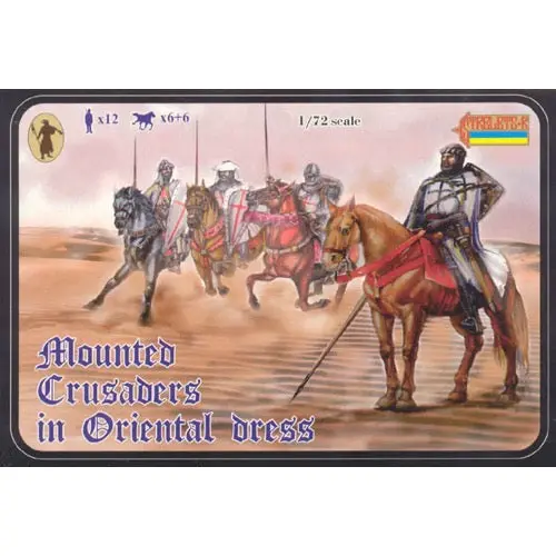 Strelets 104 1/72 Crusades Mounted Crusaders In Oriental Dress 1