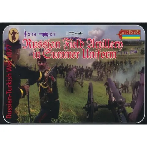 Strelets 112 1/72 Russo-Turkish War 1877 Russian Field Artillery In Summer Uniform 1877 1