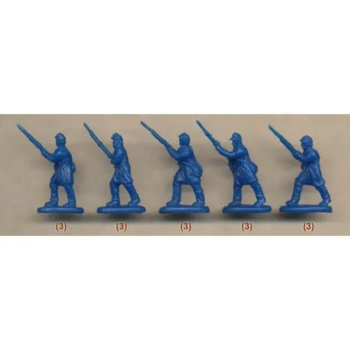 Strelets 153 1/72 American Civil War Us Infantry In Attack 2 (Re-Issue) 2