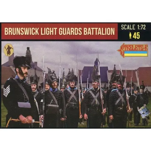 Strelets 154 1/72 Napoleonic Brunswick Light Guards Battalion 1