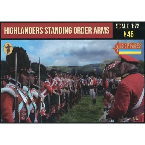 Strelets 200 1/72 Napoleonic Highlanders Standing Order Arms 1