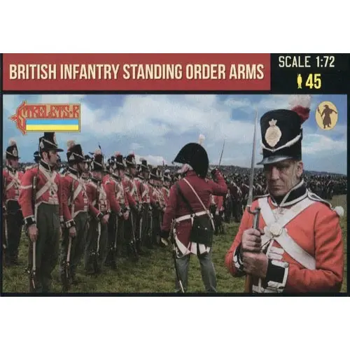 Strelets 201 1/72 Napoleonic British Infantry Standing Order Arms 1