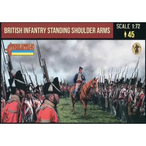 Strelets 202 1/72 Napoleonic British Infantry Standing Shoulder Arms 1
