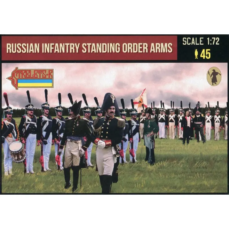 Strelets 217 1/72 Napoleonic Russian Infantry Standing Order Arms 1