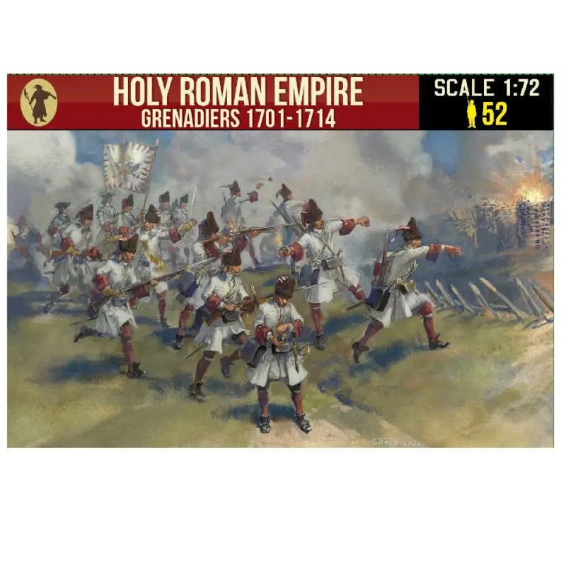 Strelets 269 1/72 Spanish Succession War Holy Roman Empire Grenadiers 1