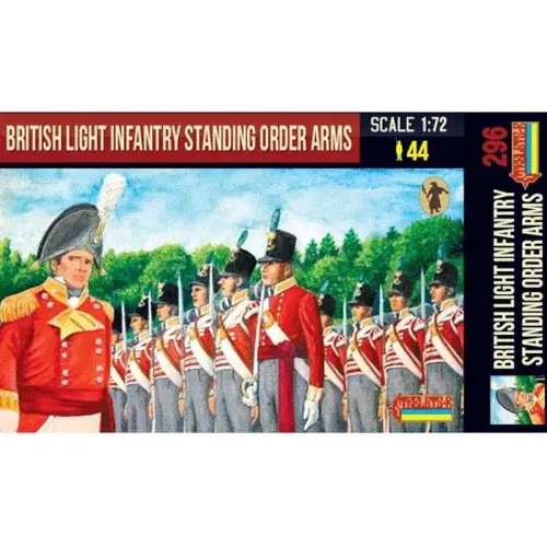 Strelets 296 1/72 Napoleonic British Light Infantry Standing Order 1