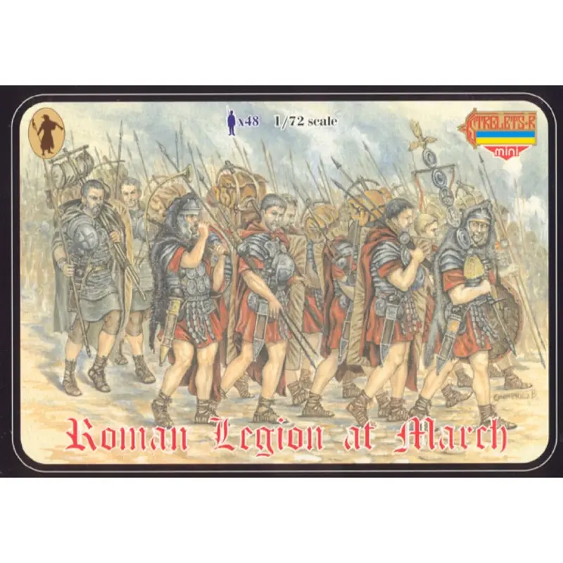 Strelets M007 1/72 Ancient Roman Legion At March 1