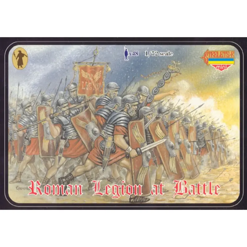 Strelets M009 1/72 Ancient Roman Legion At Battle 1