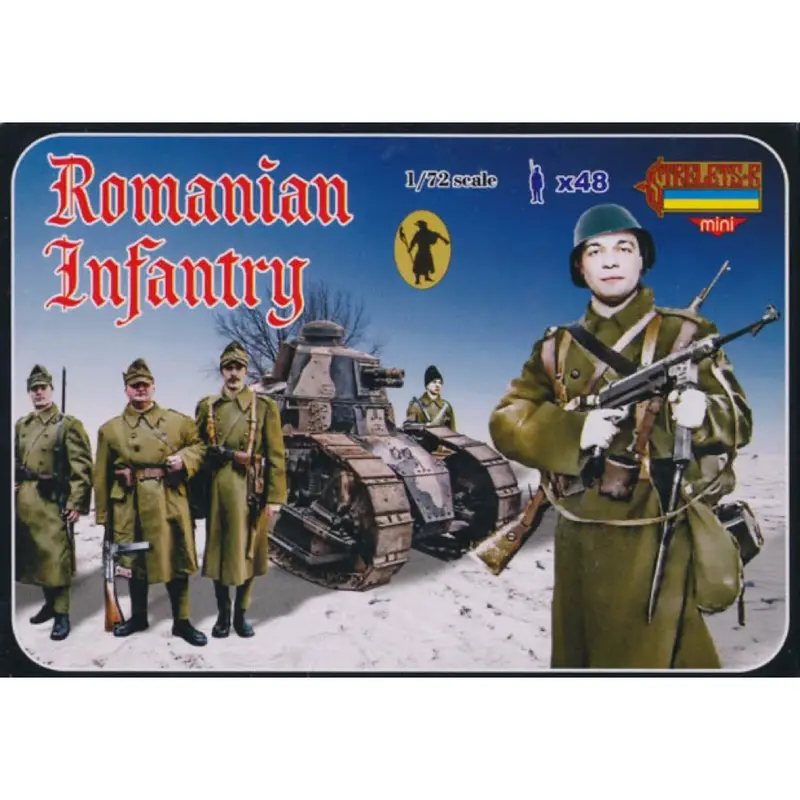 Strelets M061 1/72 Wwii Romanian Infantry (Re-Issue) 1