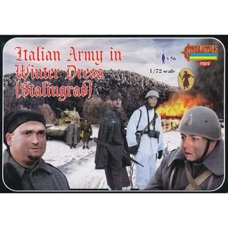 Strelets M082 1/72 Wwii Italian Army In Winter Dress (Stalingrad) (Re-Issue) 1