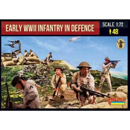 Strelets M162 1/72 Wwii Early Us Infantry In Defence 1