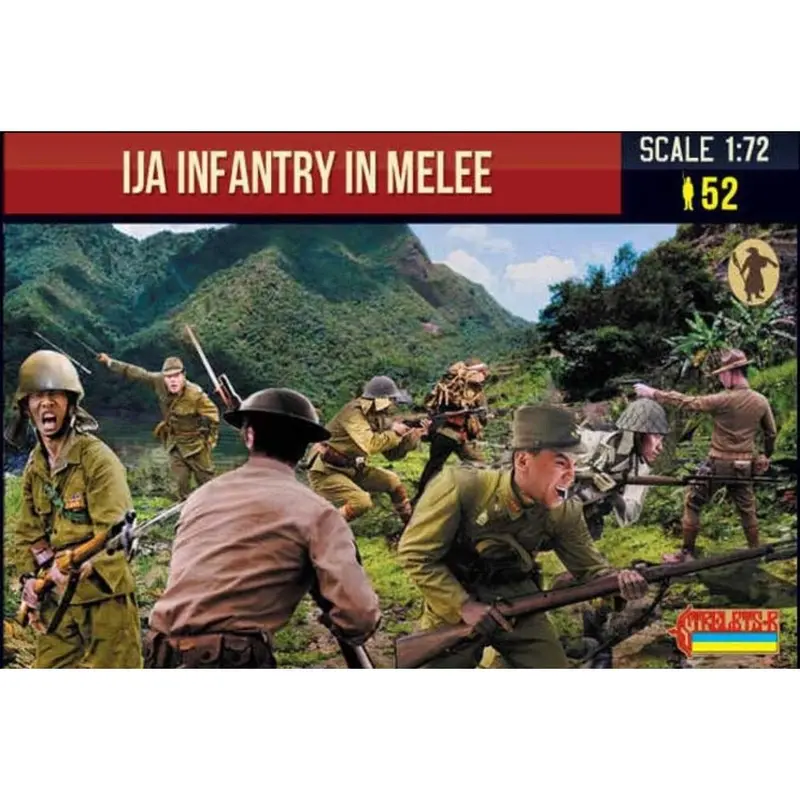 Strelets M163 1/72 Wwii Ija Infantry In Melee 1