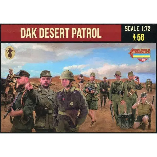 Strelets-R M081 1/72 Dak Desert Patrol Wwii 1