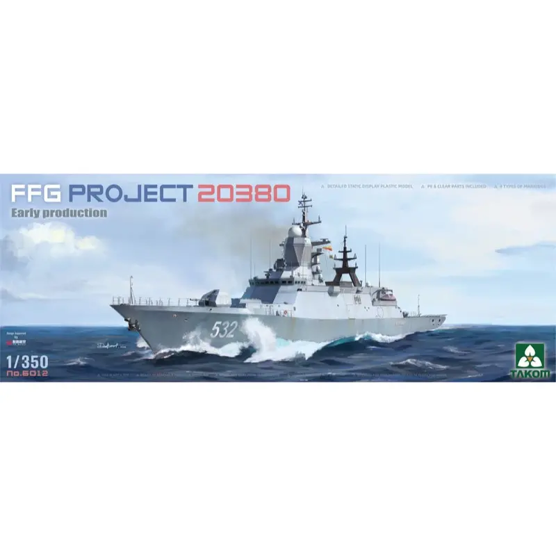 Takom 6012 1/350 Steregushchiy Class Corvette Ffg Project 20380 Early Production 1
