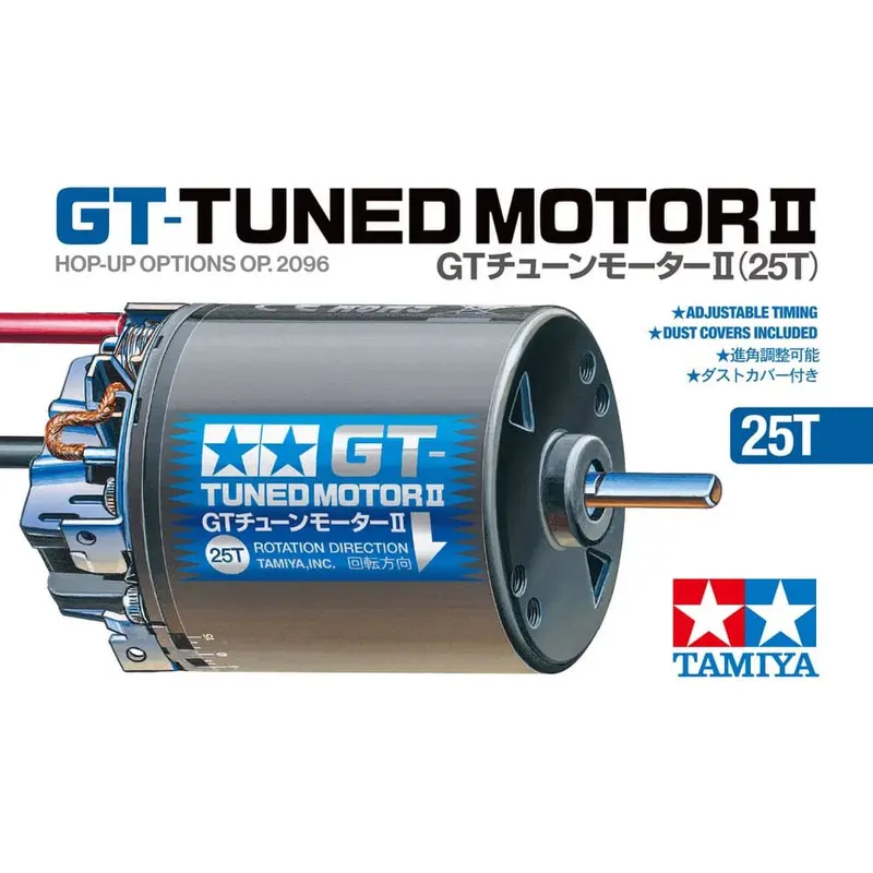 Tamiya 22096 Gt-Tuned Brushed Motor Ii (25T) 1