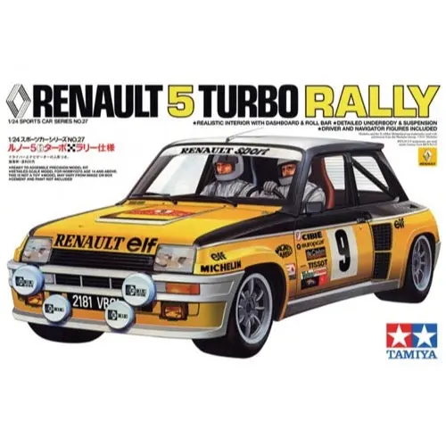 Tamiya 24027 1/24 Renault 5 Turbo Rally 1