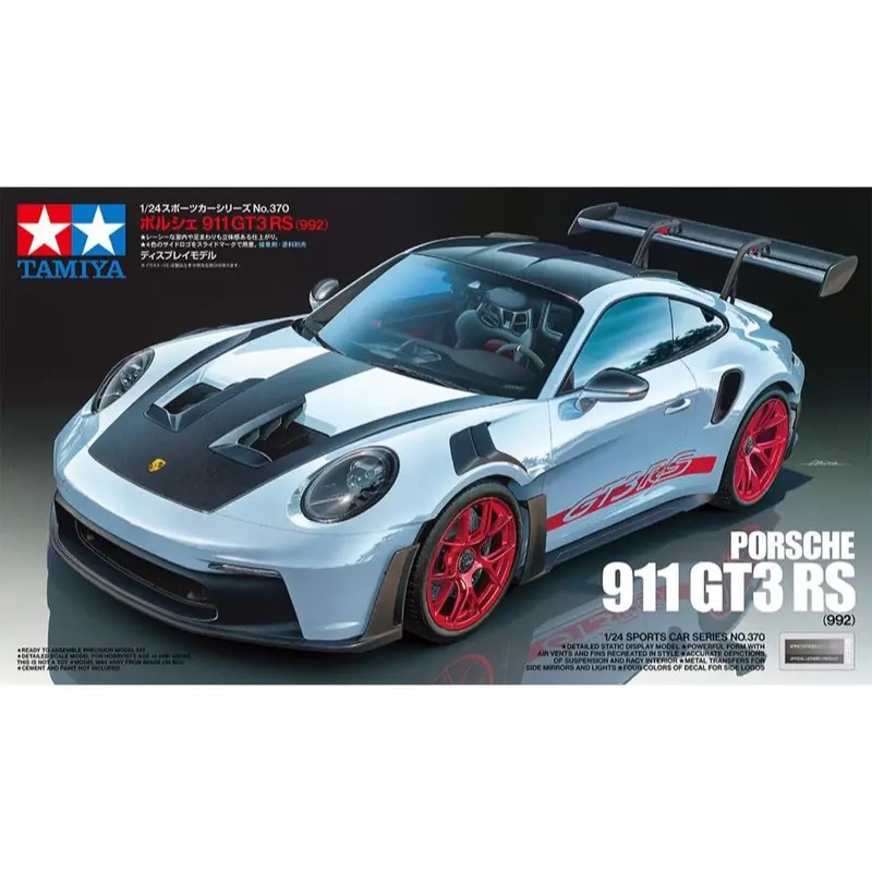 Tamiya 24370 1/24 Porsche 911 Gt3 Rs (992) 1