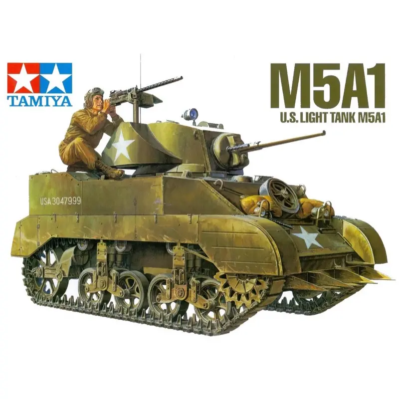 Tamiya 32606 1/48 U.S. Light Tank M5a1 Stuart 1