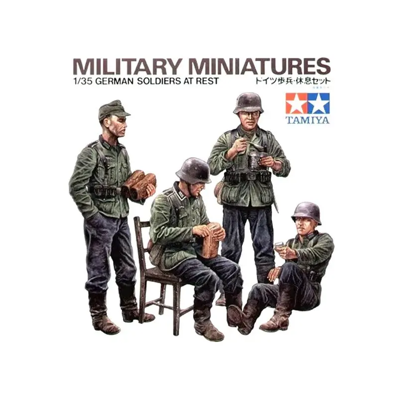 Tamiya 35129 1/35 German Soldiers At Rest 1