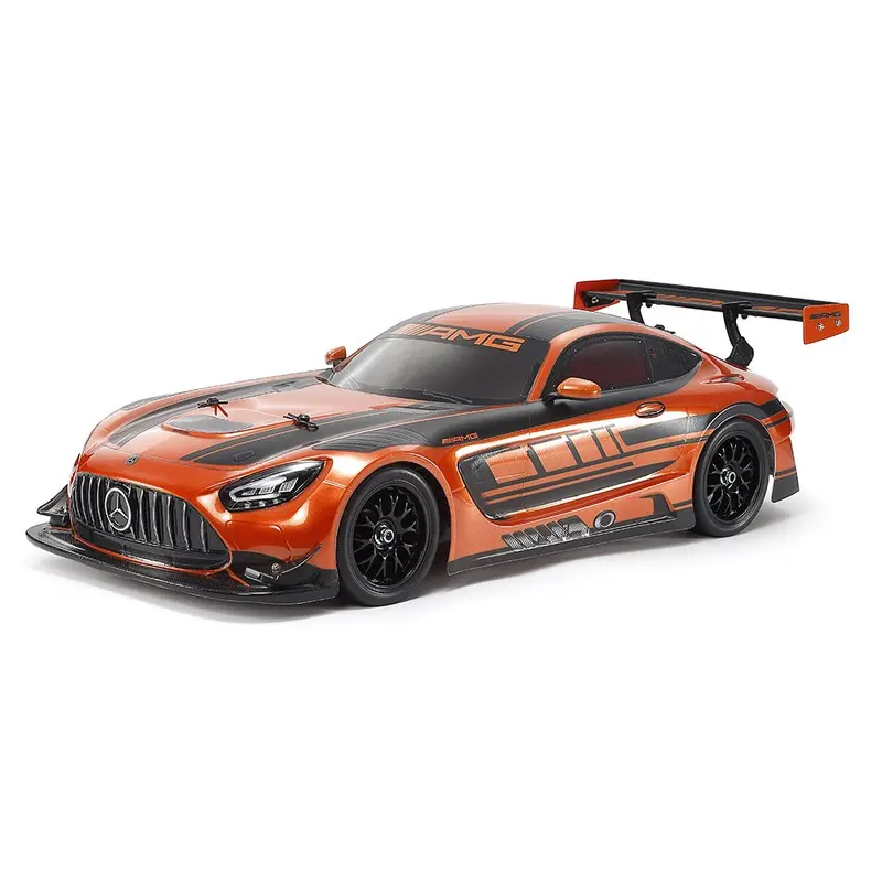 Tamiya 47519 1/10 Mercedes-Amg Gt3 Evo Orange Painted Body (Tt-02) 1